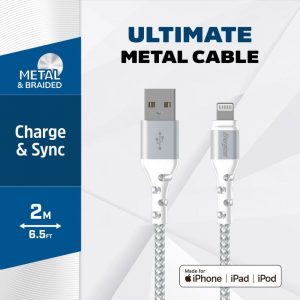 Energizer C520LKWH iPhone Lightning Cable - White-image