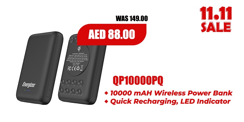 Energizer QP10000PQ Wireless Power Bank 11.11 Sale